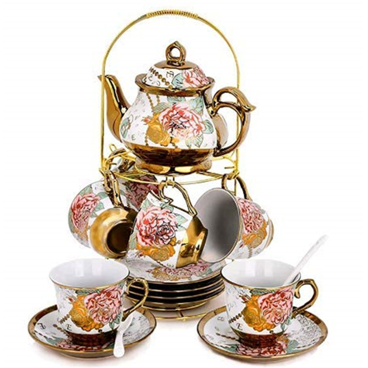 Mercer41 20Pcs Increased Size, Tea Set,Afternoon Tea Set Tea Set, Adult